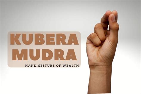 Kubera Mudra: Yoga Hand Gesture for Wealth .